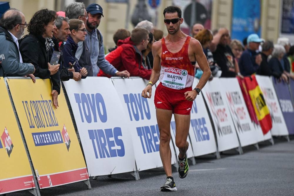 Spain’s Martin defends European 20km race walk title