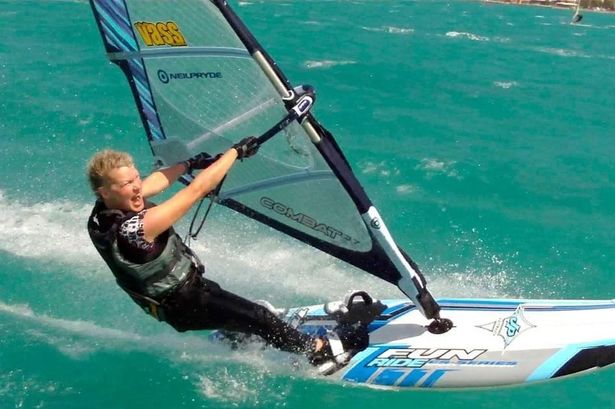 Freak windsurfing accident left woman with ‘holes in her eyes’