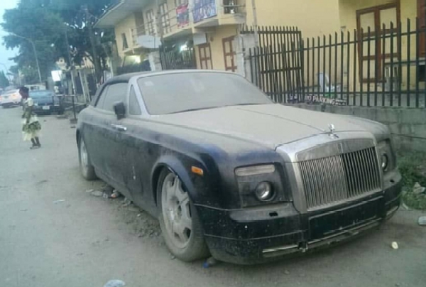 Rolls-Royce Phantom Drophead Coupe Lying Abandoned By The Roadside – Pictures: Before Vs Now