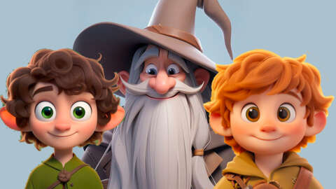 Here’s How Lord Of The Rings Would Look As A Pixar Movie
