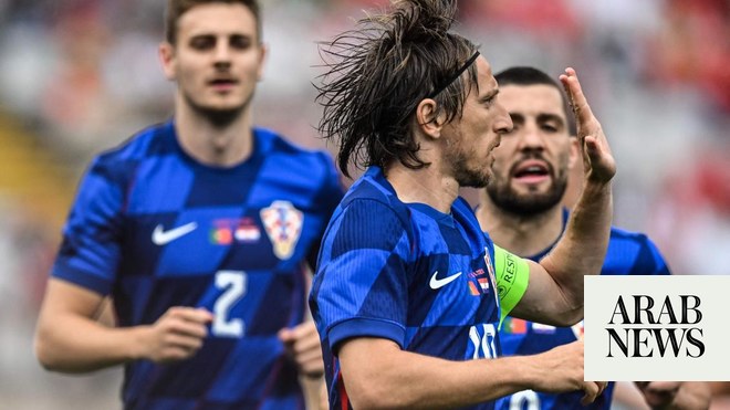 Modric converts penalty as Croatia beats Portugal 2-1 in Euro warmup while Ronaldo rests