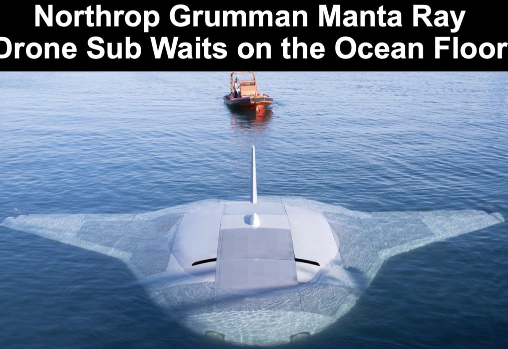 DARPA Manta Ray is a Breakthrough Unmanned Drone Submarine